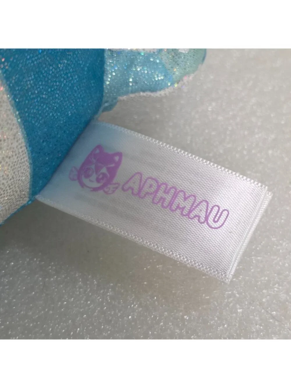 Aphmau MeeMeows Kitty Cat Plush Blue White Diamond Shiny Celestial Series 6